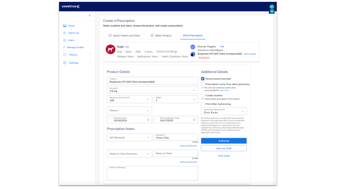 Renewing Expired Prescriptions Covetrus